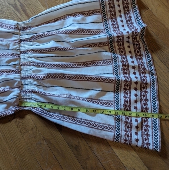 NWT Moon River Medium Halter Strap Striped Dress w/‎ Open Back - Picture 13 of 13